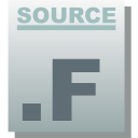 F, Source DarkGray icon
