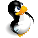 Penguin Black icon
