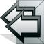 mail, replyall Gainsboro icon