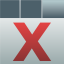 remove, tab DimGray icon
