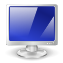 monitor, screen, Computer MidnightBlue icon