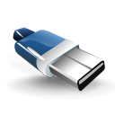 usbpendrive, mount Black icon