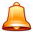 Alarm, bell Black icon