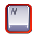 Key, n, shortcut Gainsboro icon