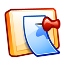 Clipboard, paste, document Black icon