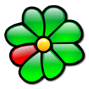 icq, Flower Black icon