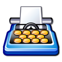 wordprocessing, package Black icon
