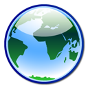 world, Browser, earth, internet LightSkyBlue icon