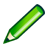 Pen, colour, line, Color, pencil DarkGreen icon