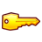Key, secure, password, Lock Maroon icon
