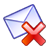 mail, delete Icon