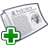 news add, subscribe, News DimGray icon
