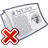 unsubscribe, News DimGray icon