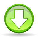 Down GreenYellow icon