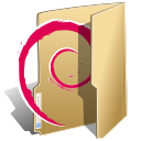 Debian, Folder BurlyWood icon