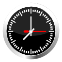 Clock Black icon