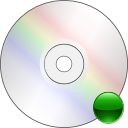 mount, Cdrom Gainsboro icon