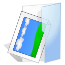 image, Folder Lavender icon