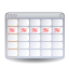 Evolution-calendar WhiteSmoke icon