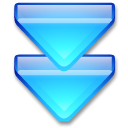 2downarrow Turquoise icon