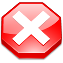 stop Red icon