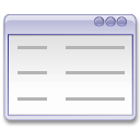 list, view, Text Icon