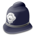 Custodian, hat, helmet DarkSlateGray icon