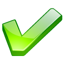 ok, good, yes, Accept, Check, checkmark, check mark, green Black icon