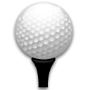 Golf, sport Black icon