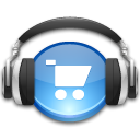 store, music DarkSlateGray icon