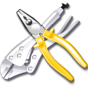 tools, Outils, Utilities, work, settings Black icon
