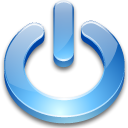 shutdown CornflowerBlue icon