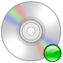 mount, Cdrom LightGray icon