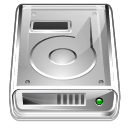 unmount, Hdd Silver icon