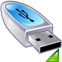 usbpendrive, mount DarkGray icon