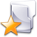 Folder, Favorites Gainsboro icon