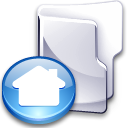 house, Home, Folder Gainsboro icon