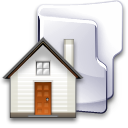 Home, house, Folder Gainsboro icon