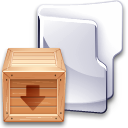 Tar, Folder Gainsboro icon