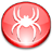 spider, web, Crawler LightCoral icon