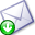 Get, mail Lavender icon