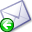 reply, mail Gainsboro icon