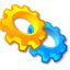 system, settings, gears, Utilities, wheels, Exe, package, execute Icon