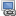 Link, monitor SteelBlue icon