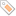 Orange, tag Silver icon