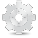 wheel, Gear LightGray icon