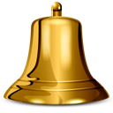 ringtone, Alarm, bell SaddleBrown icon