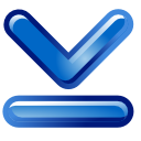 Bottom RoyalBlue icon