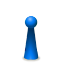 Blue, Irkickoff, pawn Icon