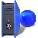 Computer, networks, Server DarkSlateGray icon